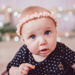 Tiara de pérolas baby - Imagem 2