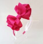 Tiara com laço Malu