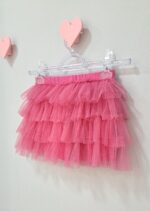 Saia Tutu Pink com Brilho - Imagem 2