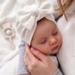 Turbante para bebê (RN - 3 meses)