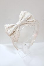 Tiara Eloah - laço com pontas - Imagem 4